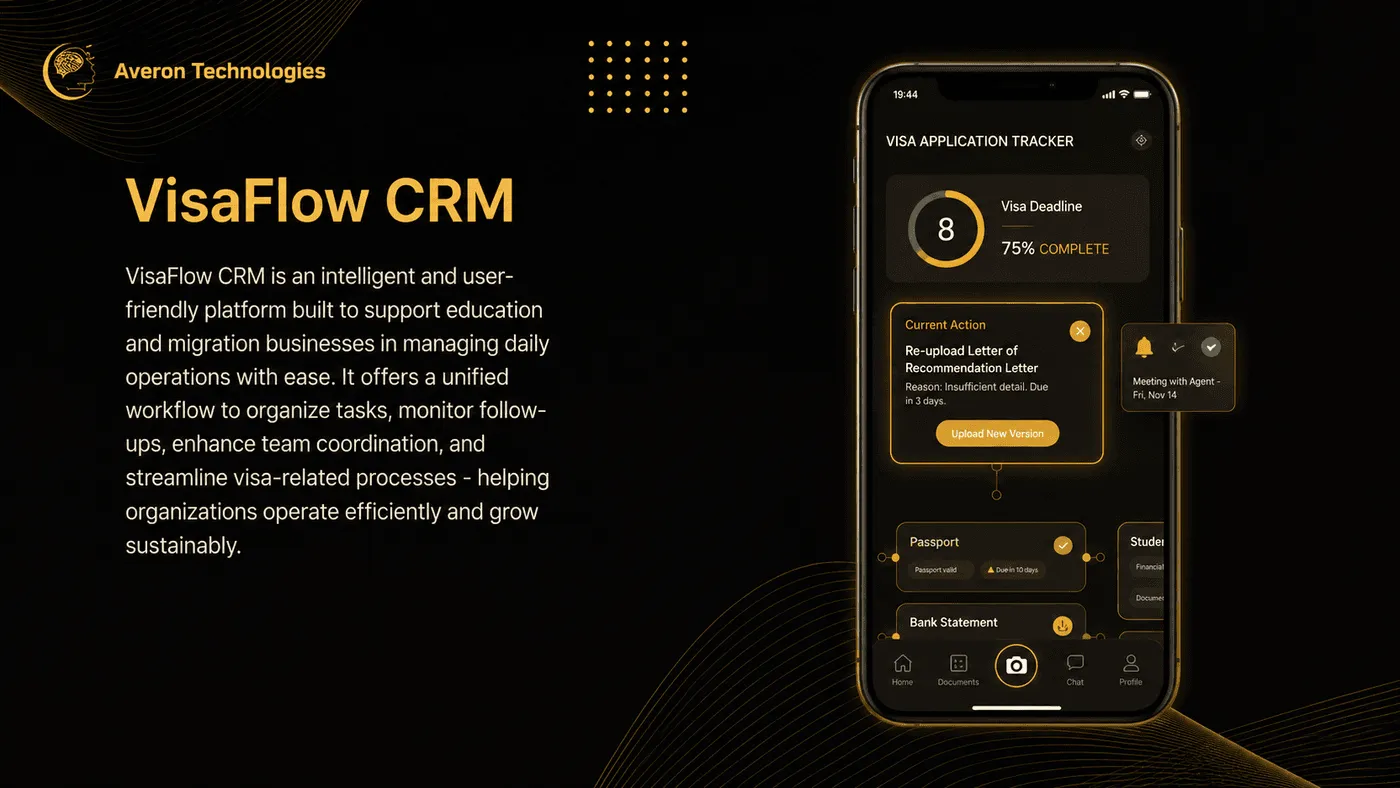 VisaFlow CRM