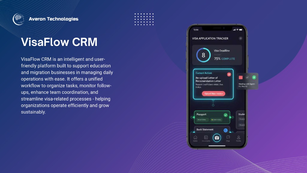 VisaFlow CRM