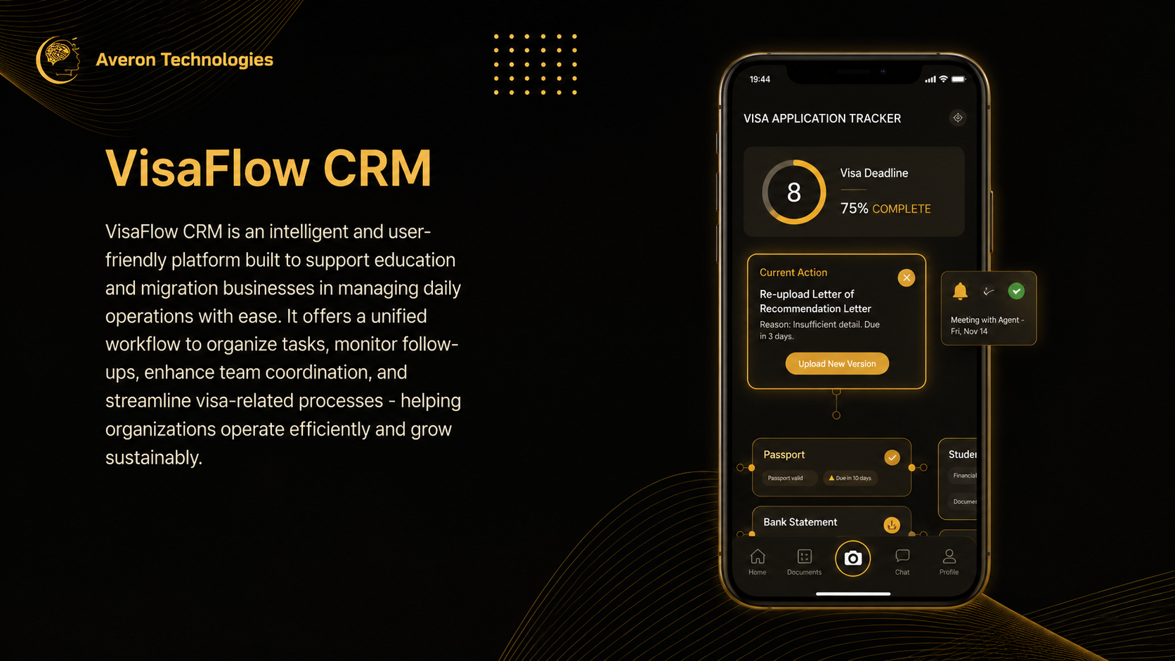 VisaFlow CRM